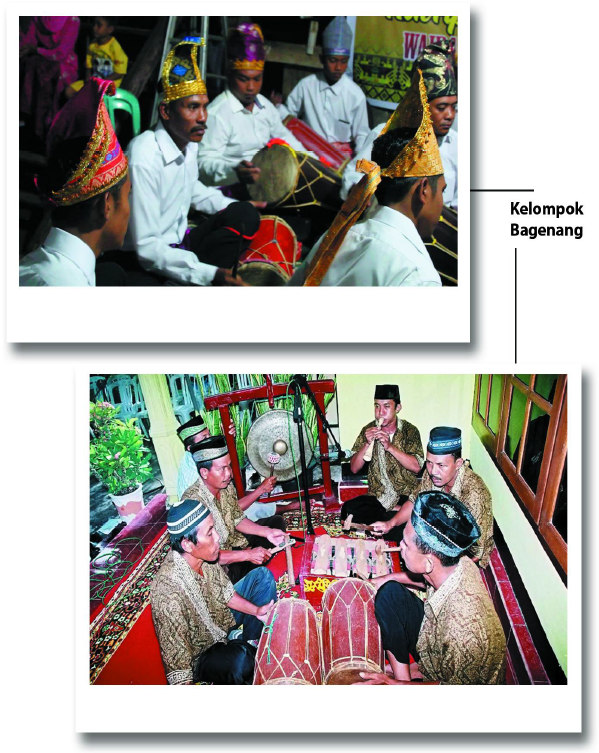 Kelompok Bagenang dalam Pernikahan Adat Masyarakat Sumbawa Besar, NTB.