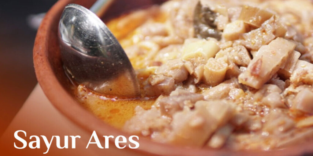 Sayur Ares makanan khas Lombok