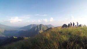 Camping Ground di puncak bukit Nanggi Sembalun